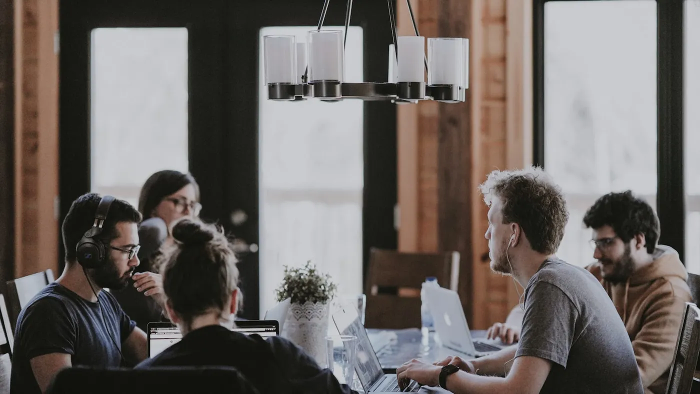 Collaboration meeting about fixing website messaging and conversion flow