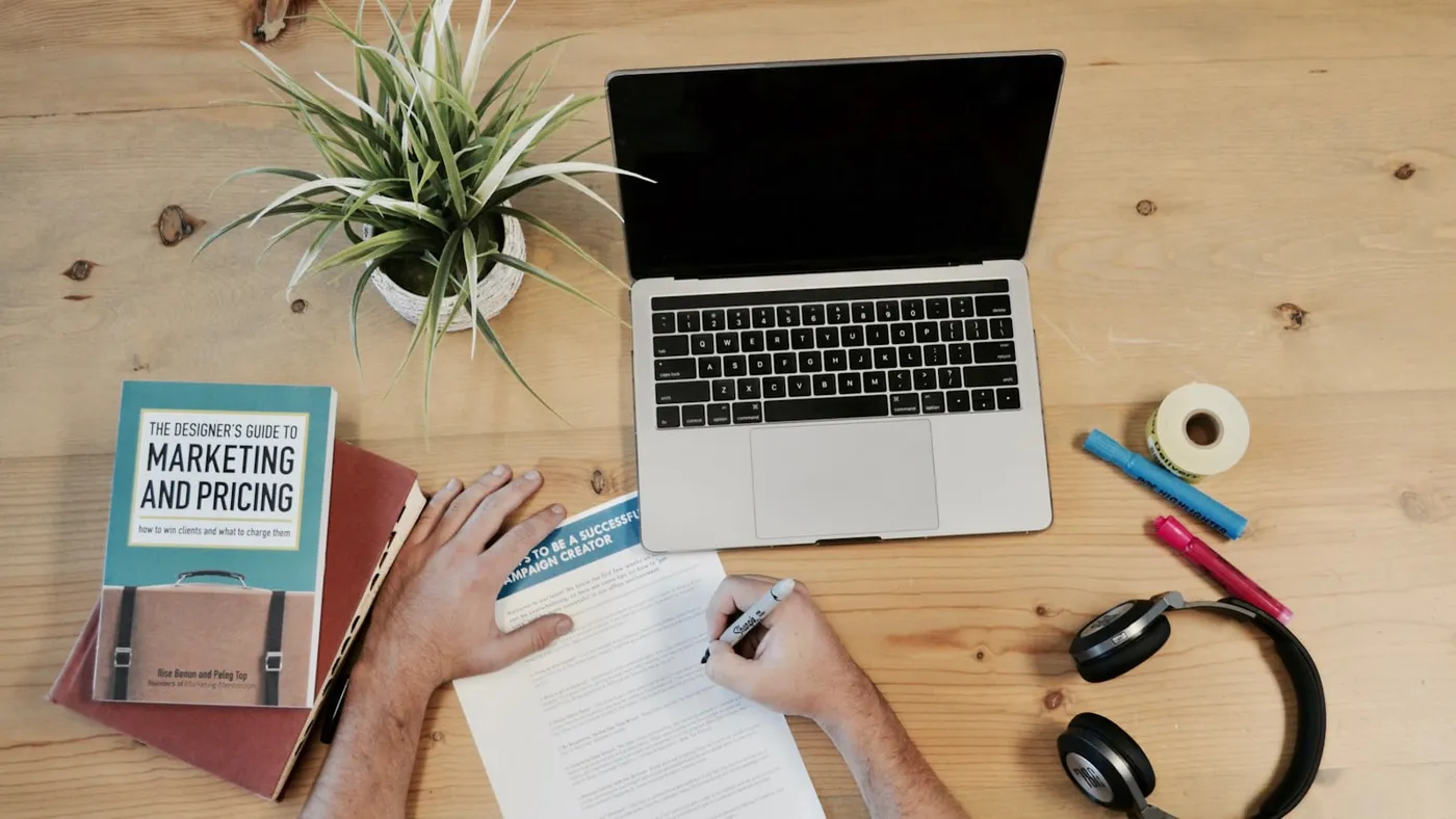 Marketing planning session for deciding between search visibility and paid ads